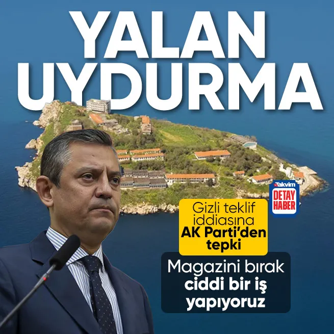 Özgür Özelin gizli teklif iddiasına AK Partiden tepki: Yalan... İşi magazinleştirmesin!