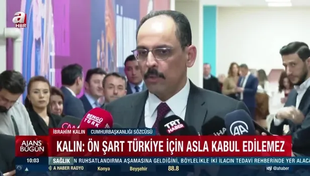 Cumhurbaşkanlığı Sözcüsü İbrahim Kalın’dan ‘F-16 satışına NATO şartı’ iddiasına ilişkin açıklama