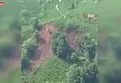 Ordu'da heyelan: O anlar kamerada