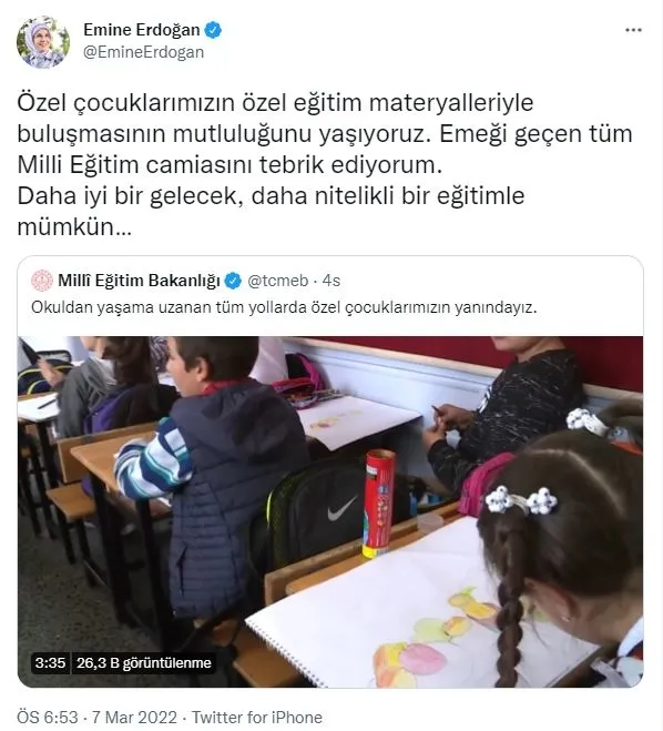 emine-erdogandan-ozel-cocuklar-icin-milli-egitim-bakanligina-tesekkur-1646673024684.jpg Emine Erdoğan'dan 'özel çocuklar' için Milli Eğitim Bakanlığına teşekkür-1