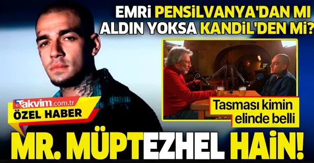 Ezhel lakaplı provokatör Sercan İpekçioğlu emri Pensilvanya'dan mı aldı yoksa Kandil'den mi?