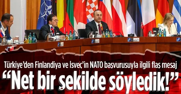 SON DAKİKA! Dışişleri Bakanı Mevlüt Çavuşoğlu’ndan NATO Dışişleri Bakanları Toplantısı’nda önemli mesajlar