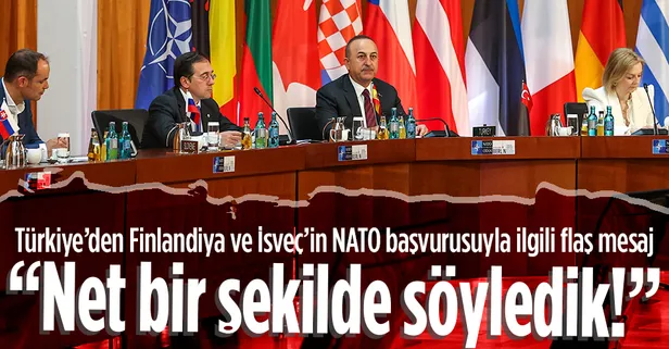 SON DAKİKA! Dışişleri Bakanı Mevlüt Çavuşoğlu'ndan NATO Dışişleri Bakanları Toplantısı'nda önemli mesajlar