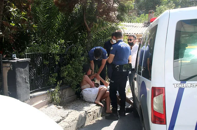 Kendisini darp eden sevgilisinin gözaltına alınacağını zannetti, polise direndi