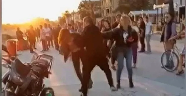 Büyükçekmece’de motosiklet gerginliği
