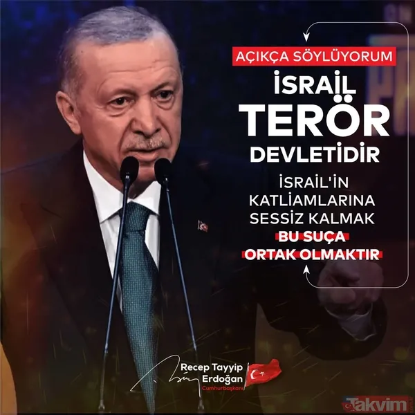 Dünyanın kilitlendiği konuşma öncesi sosyal medya yıkıldı: Filistin’in sesi Erdoğan | PalestinesVoiceErdogan - 36