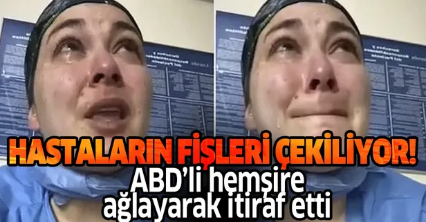 ABD’li hemşire Nicole Sirotek ağlayarak itiraf etti: Hastalar ağır ihmaller nedeniyle ölüyor