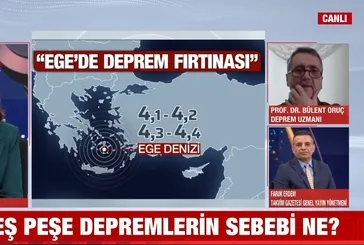 Ege Denizi'nde neden deprem oluyor?
