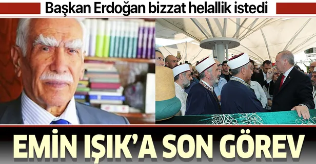Emin Işık'a son görev