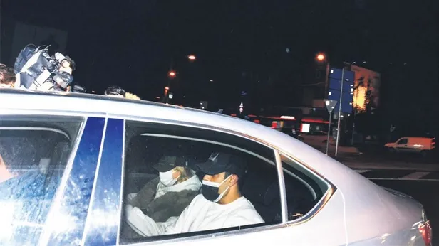 Aman Hadise sakin! Hastane çıkışı önce güvenlik görevlilerini saldı ardından kırmızıda geçti-2