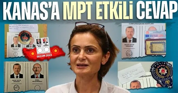 Şerefli Türk polisi ve jandarmasından CHP’li Canan Kaftancıoğlu’na sandıkta cevap: PKK, FETÖ, DHKP-C ve MLKP’lilerin yüzüne böyle tükürdük