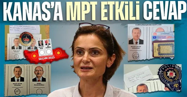 Şerefli Türk polisi ve jandarmasından CHP'li Canan Kaftancıoğlu'na sandıkta cevap: PKK, FETÖ, DHKP-C ve MLKP’lilerin yüzüne böyle tükürdük