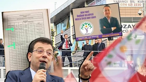 CHPKK İstanbulun 5 ilçesinde DEMlendi! İttifakın diyeti listelerde meclis üyeliği... Kandil direkt İmamoğlu ile pazarlığa oturdu