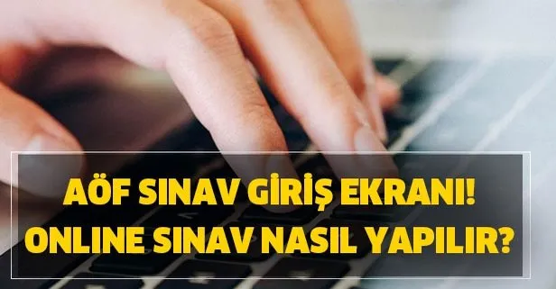 bahar donemi aof online sinav nasil