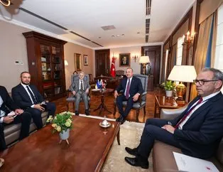Bakan Çavuşoğlu Kırım Tatarlarının lideri ile görüştü