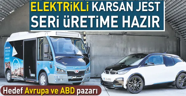 Elektrikli Karsan Jest seri üretime hazır
