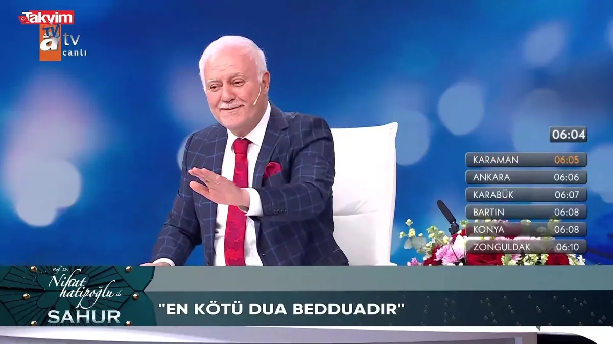 Nihat Hatipoğlu’ndan kritik uyarı: “Beddua sahibine döner Allah’a havale edin”