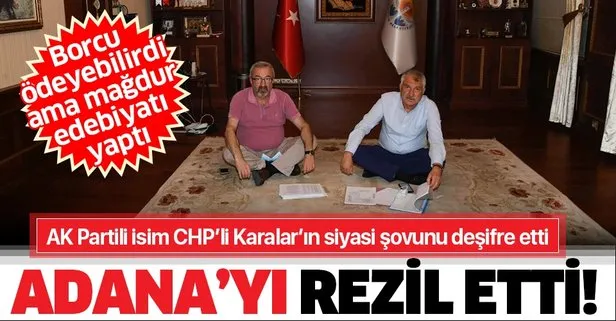 AK Partili İl Başkanı Mehmet Ay, CHP’li Zeydan Karalar’ın siyasi şovunu deşifre etti