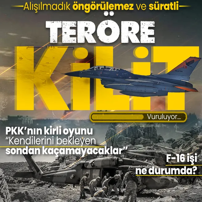 MSBden kilit kapanıyor mesajı: Alışılmadık, öngörülemez, süratli ve sürekli olarak devam ediyor! | F-16larda son durum