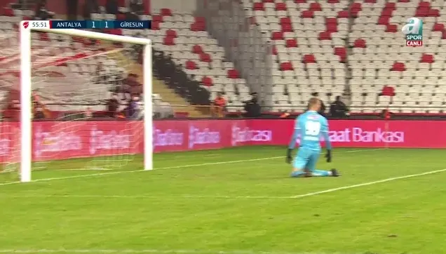 Antalyaspor 1-1 Giresunspor | GOL: Umut Nayir