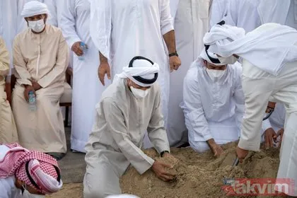 BAE Devlet Başkanı Şeyh Halife bin Zayid Al Nahyan’ın cenazesi son yolculuğuna uğurlandı