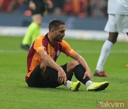 Galatasaray’a Andone’den kötü haber