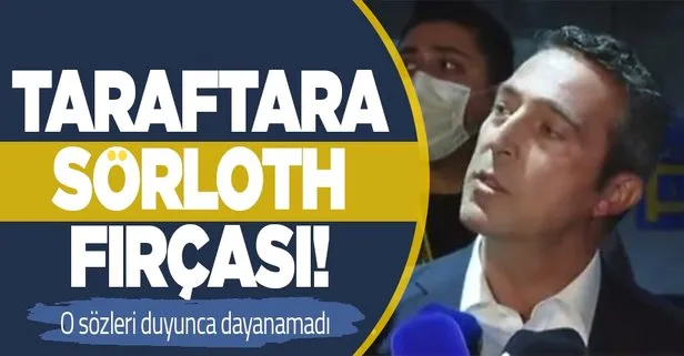 Fenerbahçe Başkanı Ali Koç’tan taraftara Sörloth fırçası! O sözleri duyunca dayanamadı