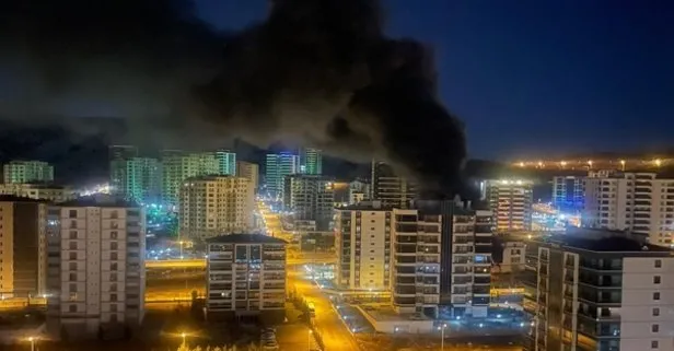 Başkent’te geceyi aydınlatan büyük patlama