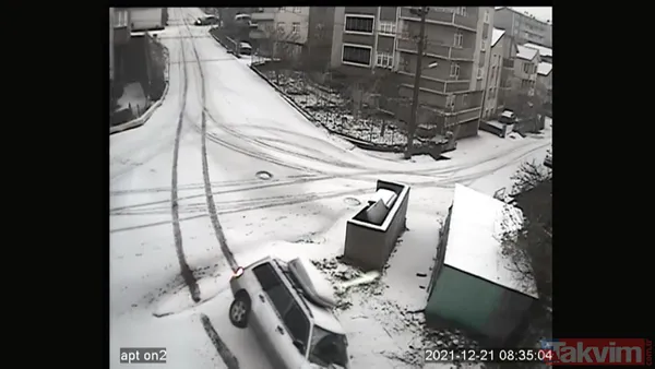 Zonguldak'ta kar hortum hepsi bir arada! 2 otomobil devrildi denizde hortum oluştu - 11