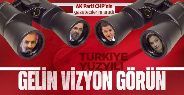 AK Parti’den CHP yandaşı gazetecilere Türkiye Yüzyılı daveti! İsmail Saymaz, Fatih Portakal Nevşin Mengü... Kimler var kimler
