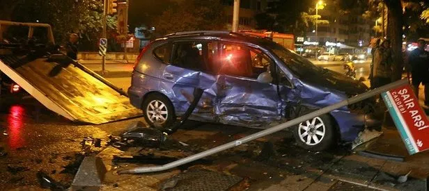 İstanbul’da feci kaza! Yaralılar var