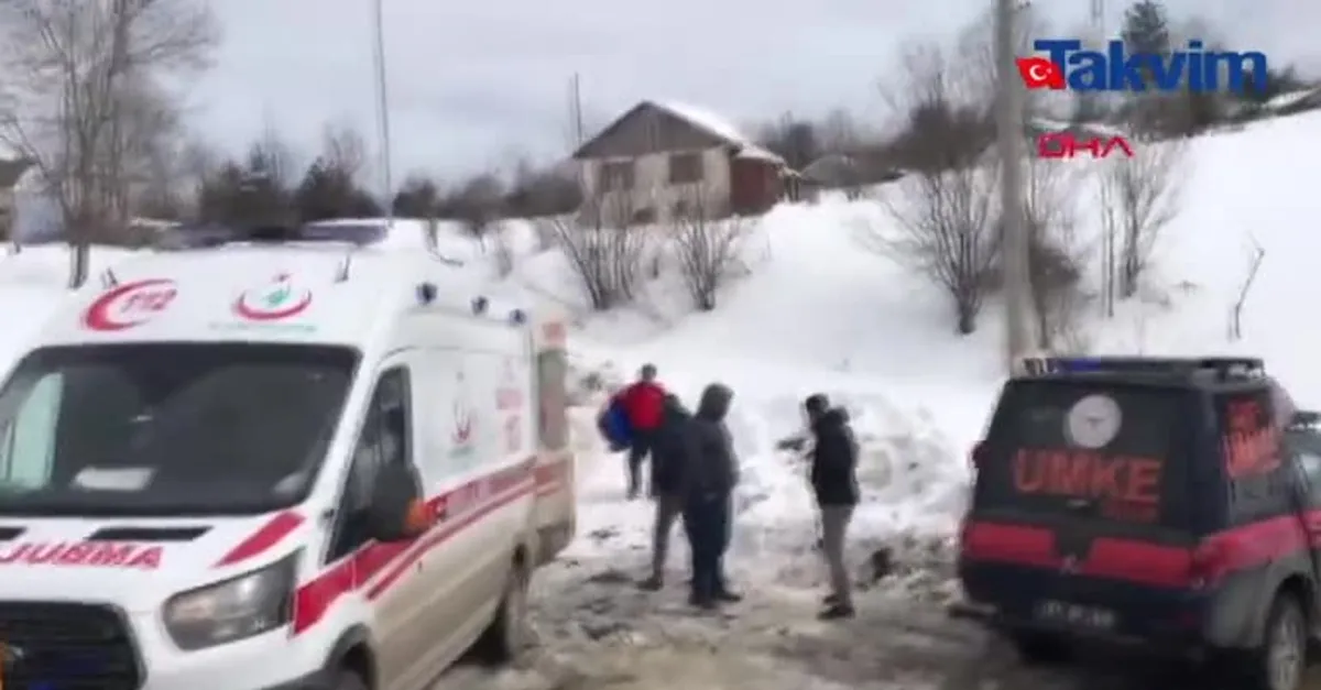 Tamir için gitti, donmaktan UMKE kurtardı