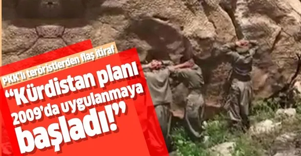 PKK'lı isimlerden flaş itiraf: Kürdistan planı 2009'da uygulamaya konuldu