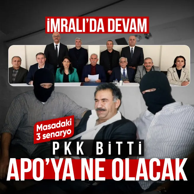 PKK terör örgütü feshini duyurdu! Elebaşı Abdullah Öcalana ne olacak?