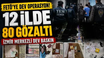 FETÖ'ye büyük darbe: 12 ilde operasyon