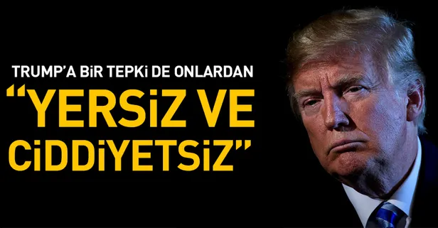 Amerikan-Türk Konseyi'nden ABD Başkanı Trump'a tepki