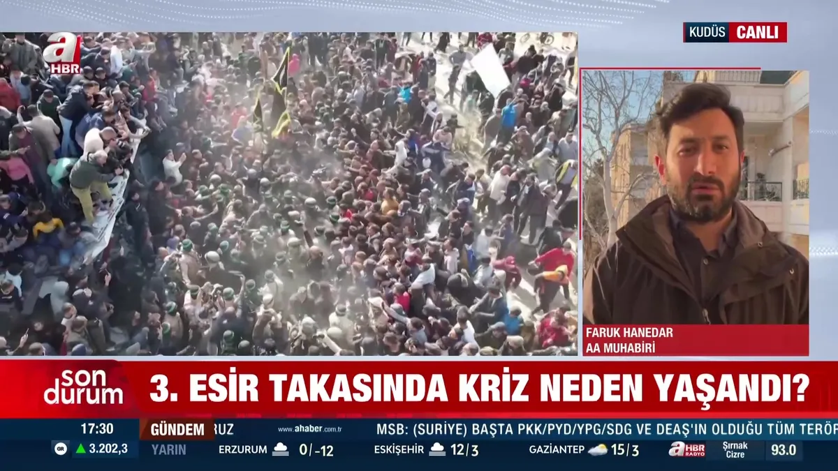 Hamas - İsrail 3. esir takasında kriz!
