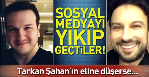 Şahan Gökbakar Tarkan’ın videosunu taklit etti! Şahan’ın banyoda çektiği video sosyal medyayı yıktı geçti!