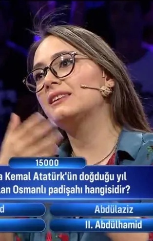 Müge Anlı’nın sunduğu Güven Bana'ya damga vuran soru! Mustafa Kemal Atatürk'ün doğduğu yıl tahtta olan Osmanlı padişahı hangisidir?