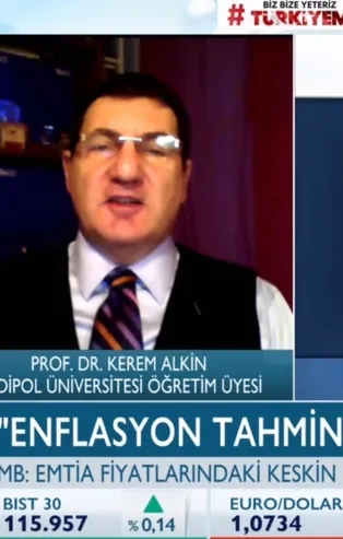 Yıl sonunda enflasyon yüzde kaç olacak? Prof. Dr. Kerem Alkin'den A Para canlı yayınında flaş açıklama