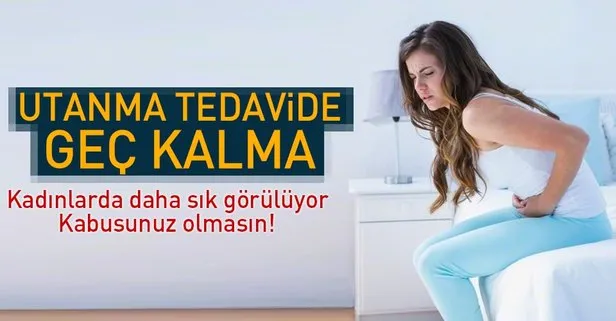 İdrar kaçırma kabusunuz olmasın