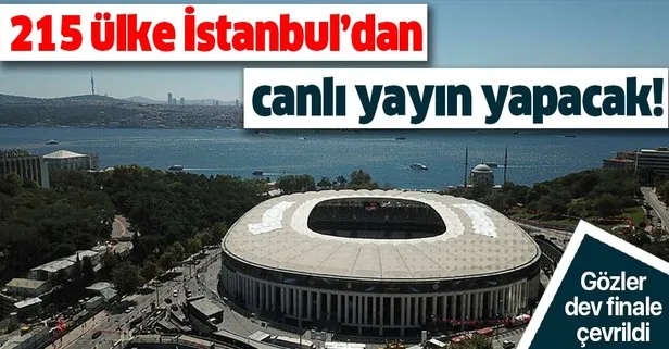 İstanbul’daki UEFA Süper Kupa Finali 215 ülkeden canlı yayınlanacak