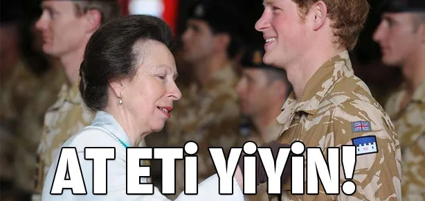 Ekmek yoksa at eti yiyin