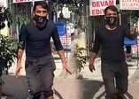 Seyyar satıcıdan kadın zabıtaya tehdit