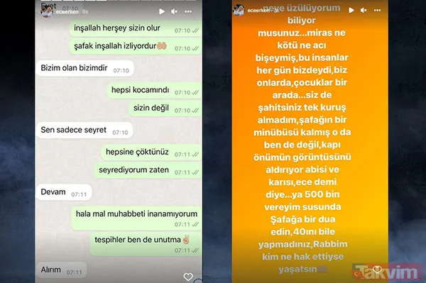 Ece Erken öldürülen eşi Şafak Mahmutyazıcıoğlu’nun kardeşi tarafından tehdit edildiğini açıkladı! Mesajları tek tek ifşa etti - 9