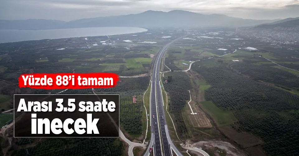 İstanbul-İzmir arası 3,5 saate iniyor!