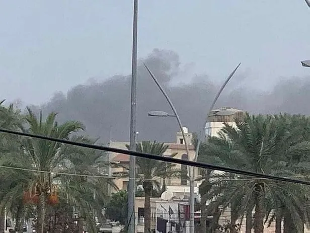 Son dakika: Libya ordusuna ait mühimmat deposunda patlama meydana geldi-1