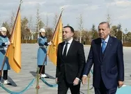 Başkan Erdoğan Külliyede Gürcistan Başbakanı İrakli Garibaşvili’yi kabul etti