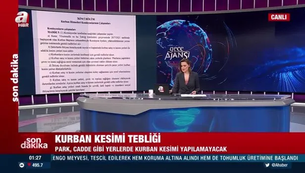 SON DAKİKA: Kurban kesimi tebliği! Park, cadde gibi yerlerde kurban kesimi yapılmayacak