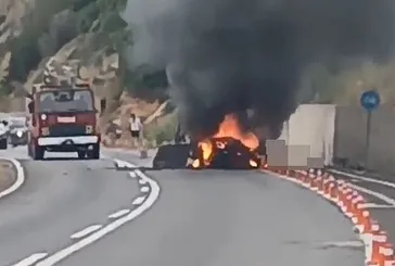 Alanya’da feci kaza!